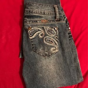 Size zero jeans